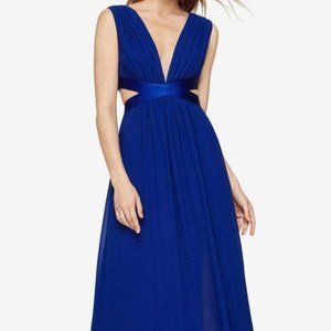 BCBGMaxAzria Julianne Cutout Gown - Royal Blue
